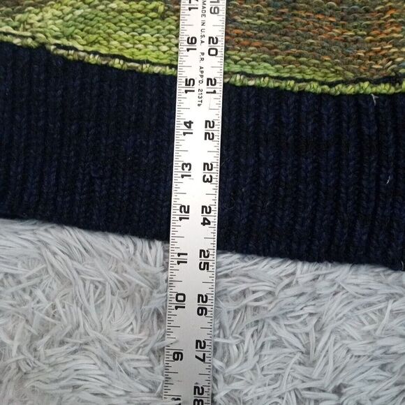 Free People Green and Orange Camouflage Cardigan - Picture 4 of 10